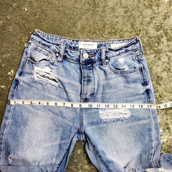 Pacsun Distressed Mom Jeans - Picture 6 of 9